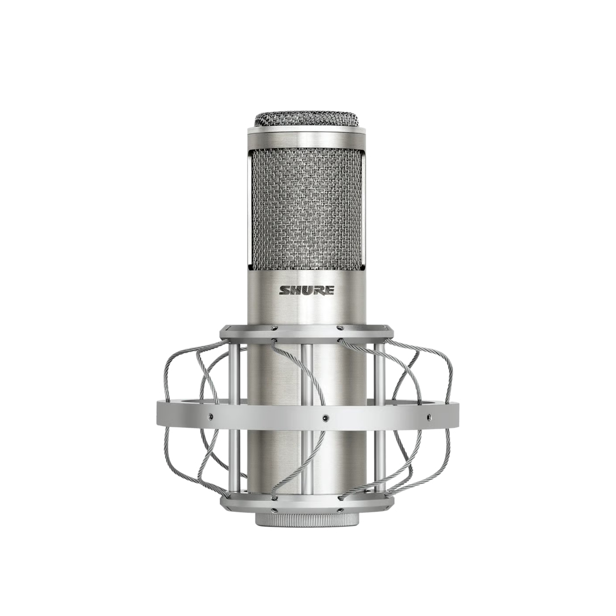 Shure Bidirectional Ribbon Microphone with protective wooden case