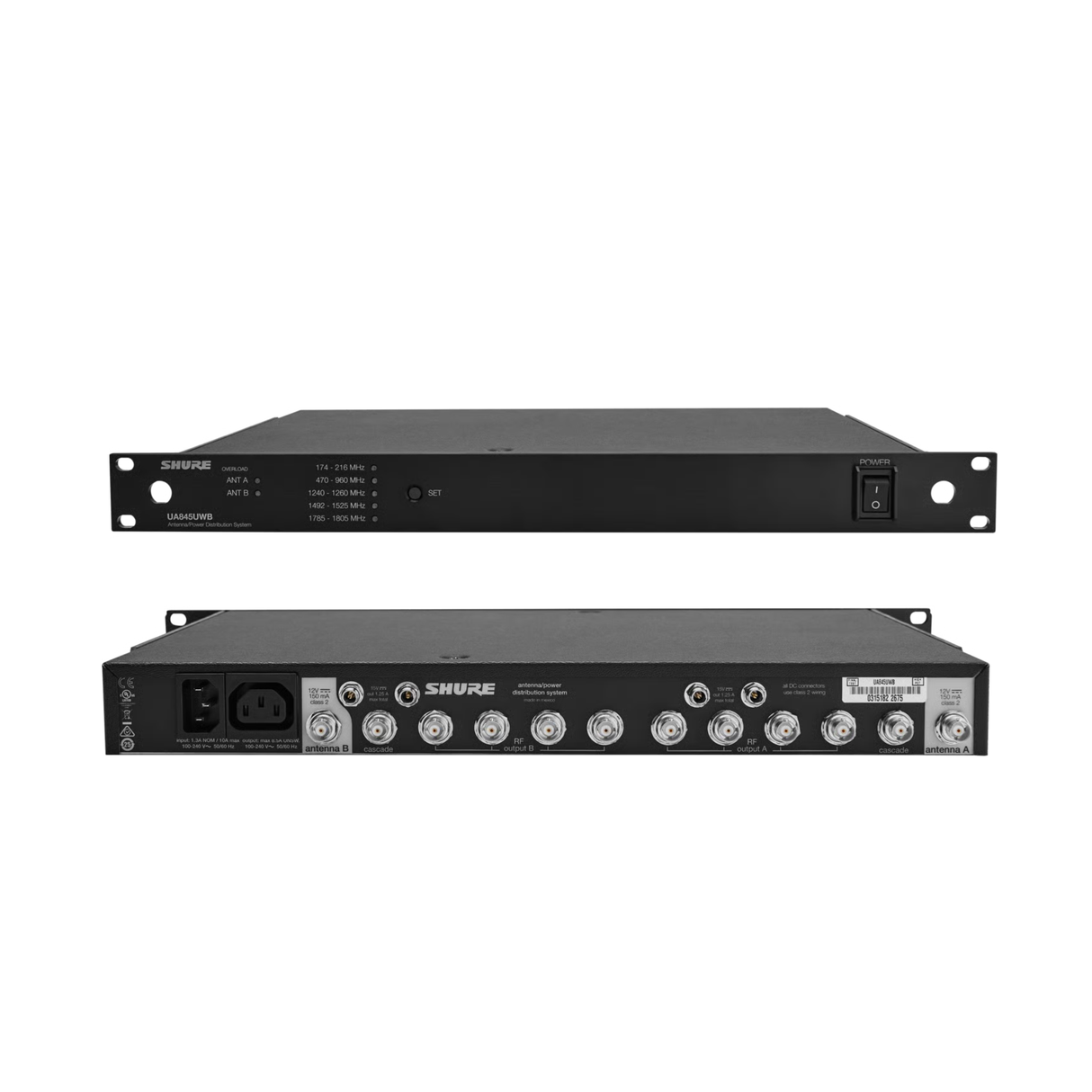 Shure UA845UWB/LC Antenna Distribution System, without cable