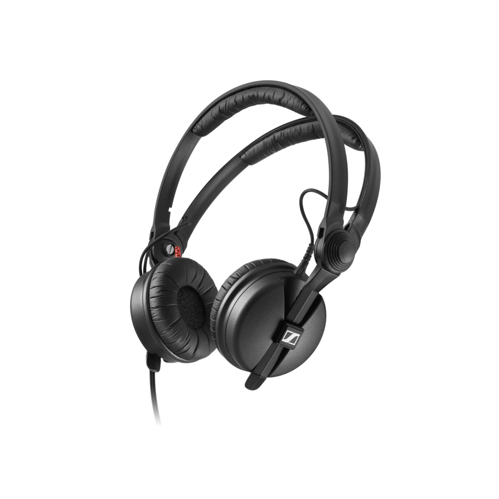 Sennheiser HD 25 Dynamic headphones, 70 Ω, closed, supra-aural,, adjustable headband, steel core cab