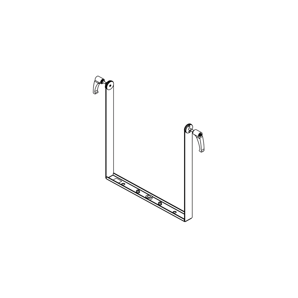 Coda vertical u-bracket for AP24, K15, G515/715