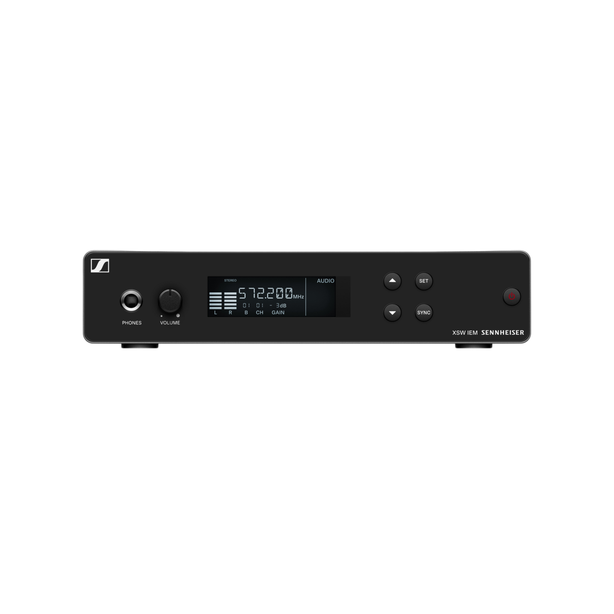 Sennheiser XSW IEM SR (A) Single half-rack stereo UHF transmitter, rugged metal housing – part of