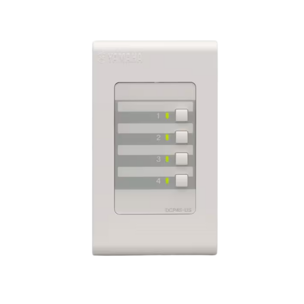 Yamaha digital control panel with 4 switches (1 gang)