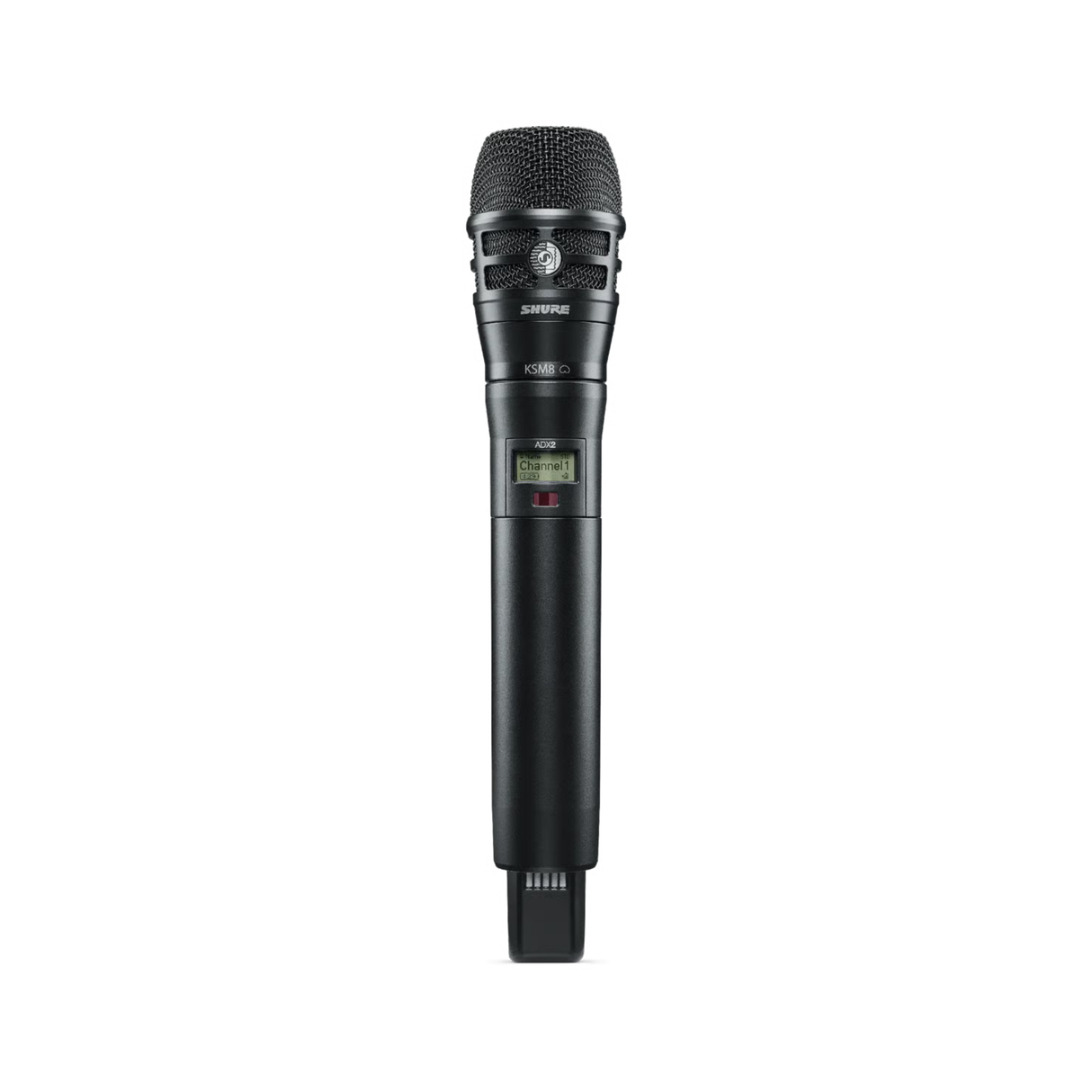 Shure Axient Digital handheld transmitter with KSM8 capsule (470-636 MHz) (black)