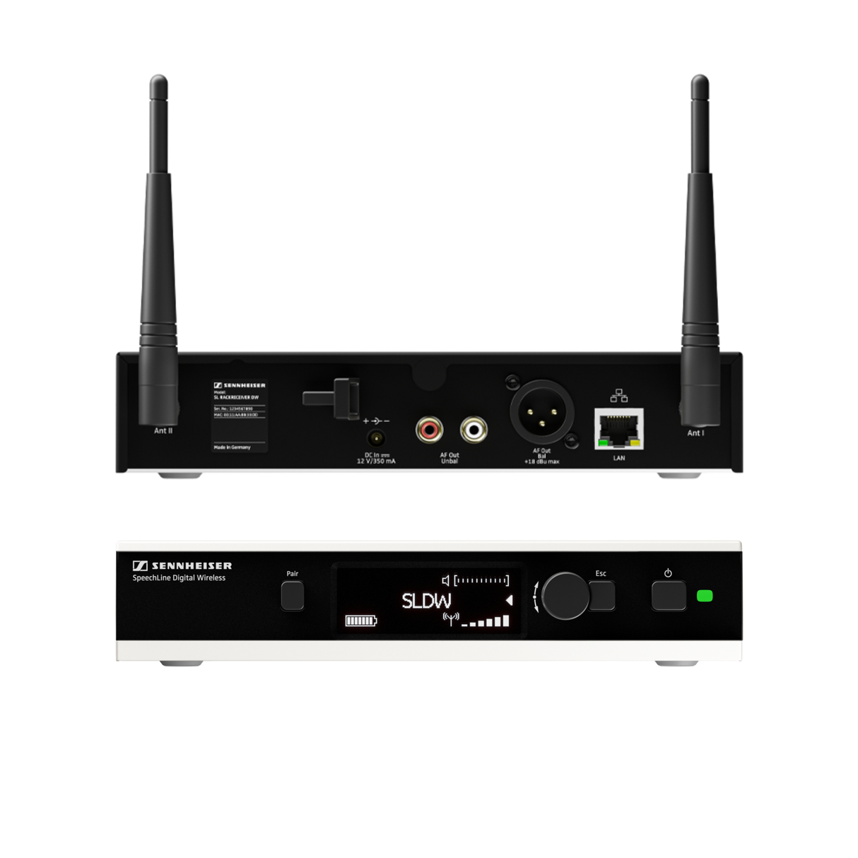 Sennheiser SL RACK RECEIVER DW-3-UK Stationary receiver SL rack receiver for rack installation
