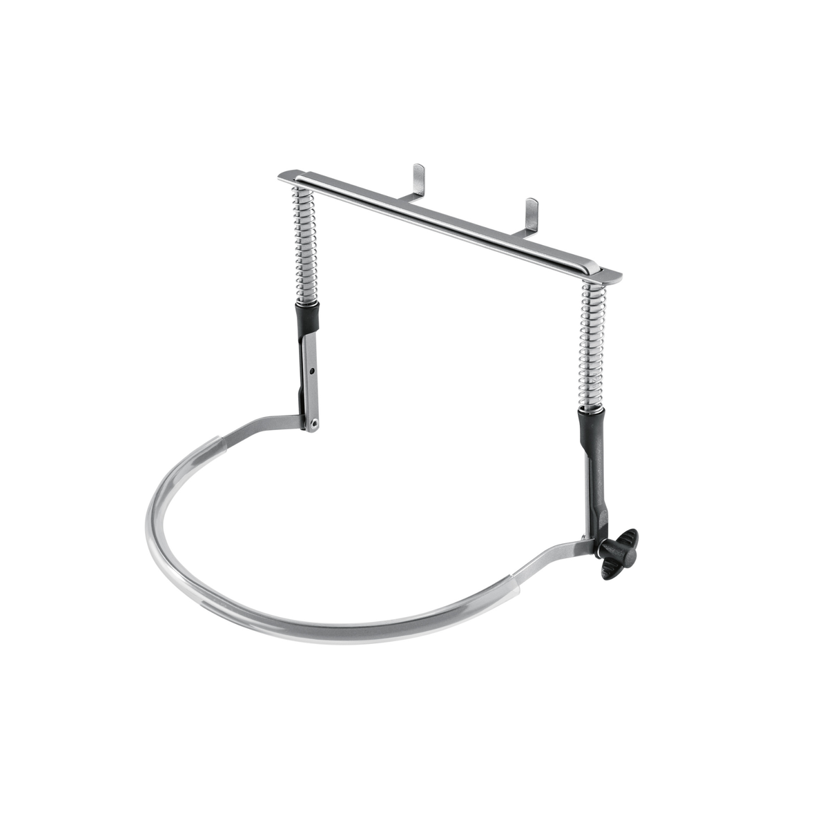 K&M 164/1 harmonica holder, nickel coloured