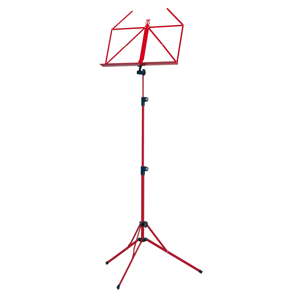 K&M 100/5 music stand, red