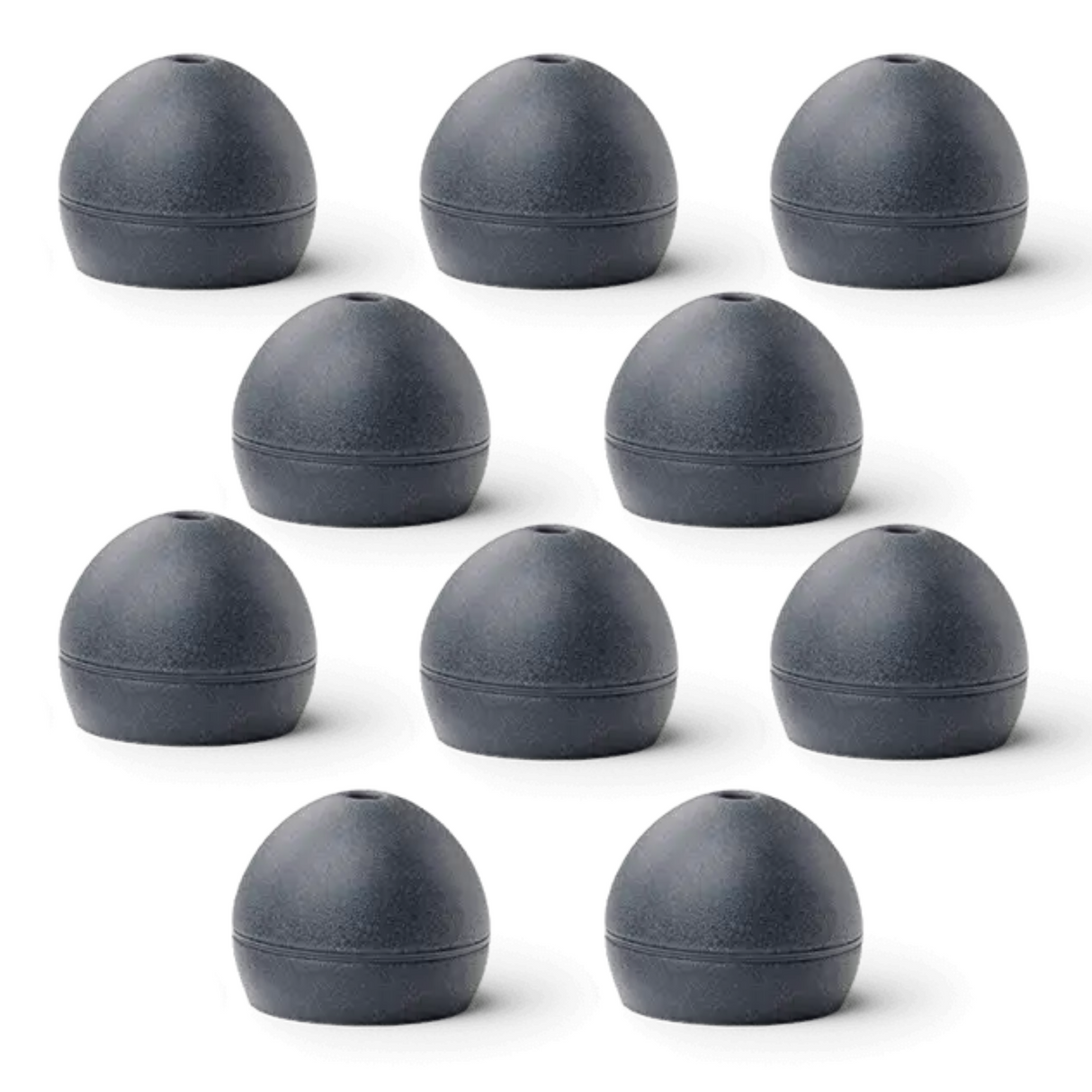 Shure soft flexible sleeves for SE115, SE215, SE315, SE425, SE535 (pack of 10), black, large