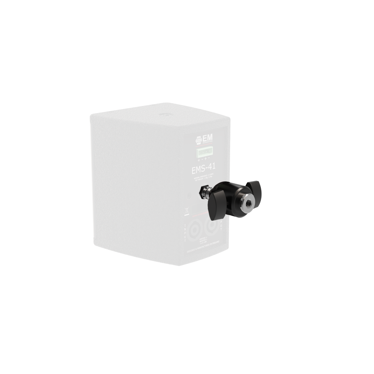 EM Acoustics BM-41 Ball-joint adapter for EMS-41/EMS-51X, black