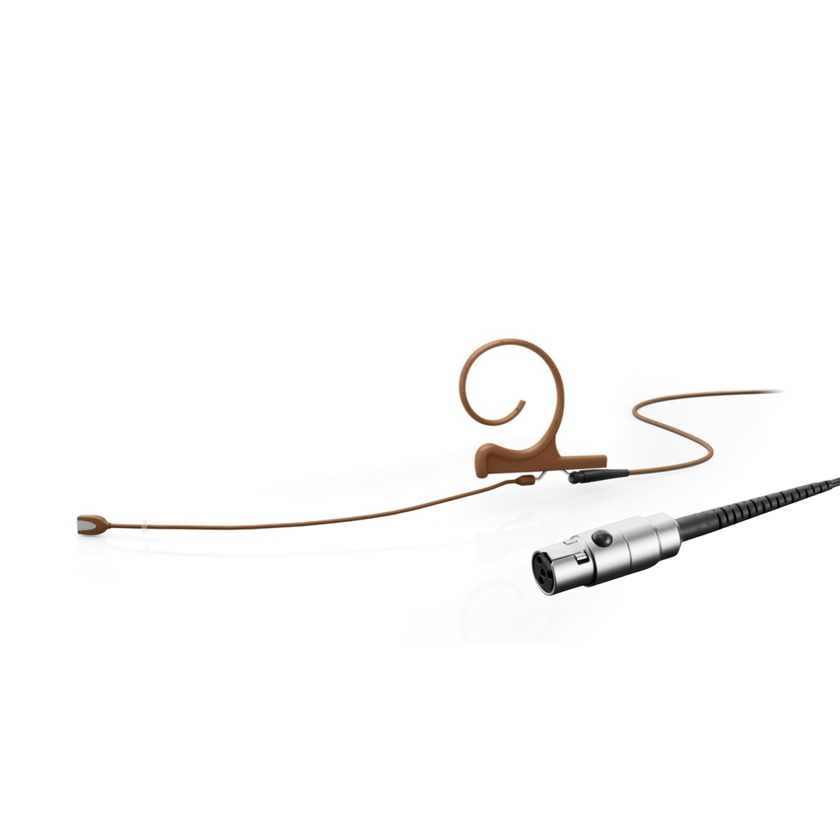 DPA 4188 CORE+ Directional Flex Earset Mic, 120 mm Boom, Brown, TA4F Mini-XLR