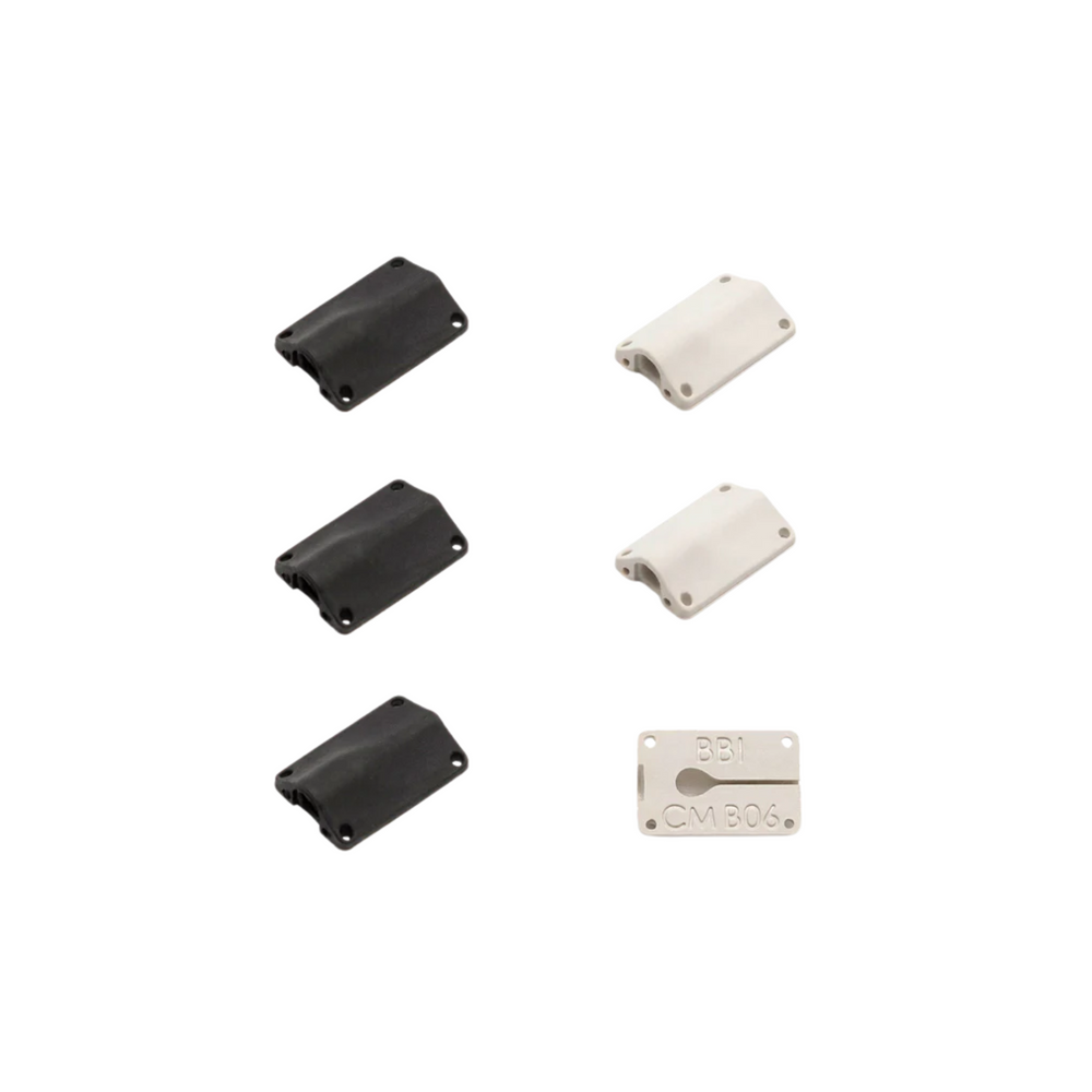 Bubblebee Industries The Lav Concealer for Countryman B6, six pack, three white and three black