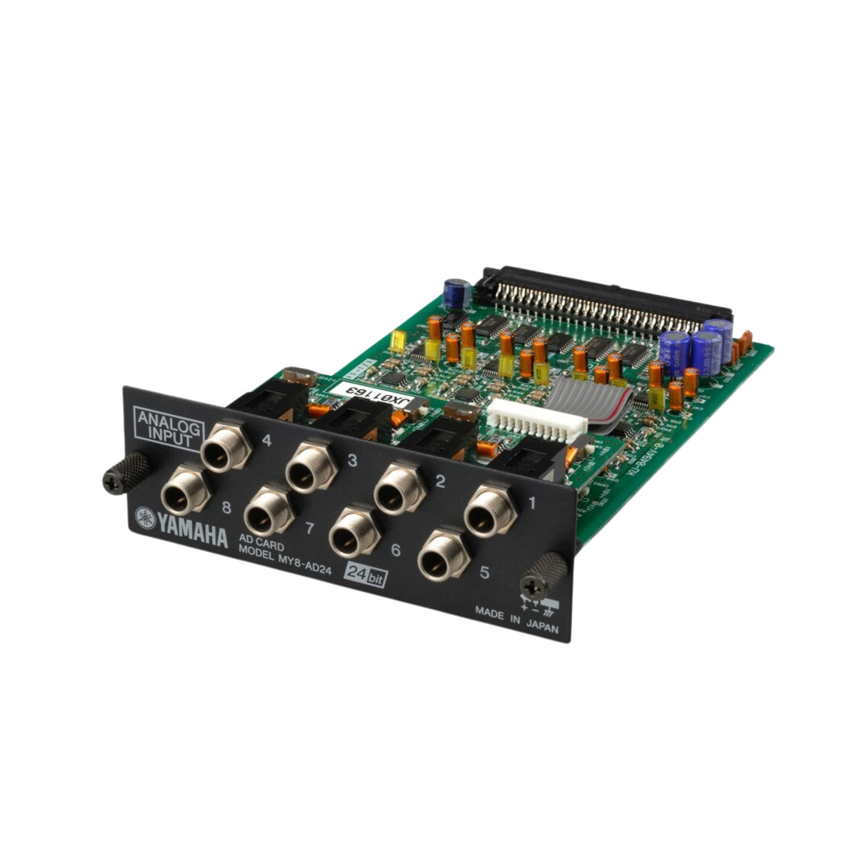 Yamaha interface card; 8-channel analogue input card 8X TRS, 24 Bit AD