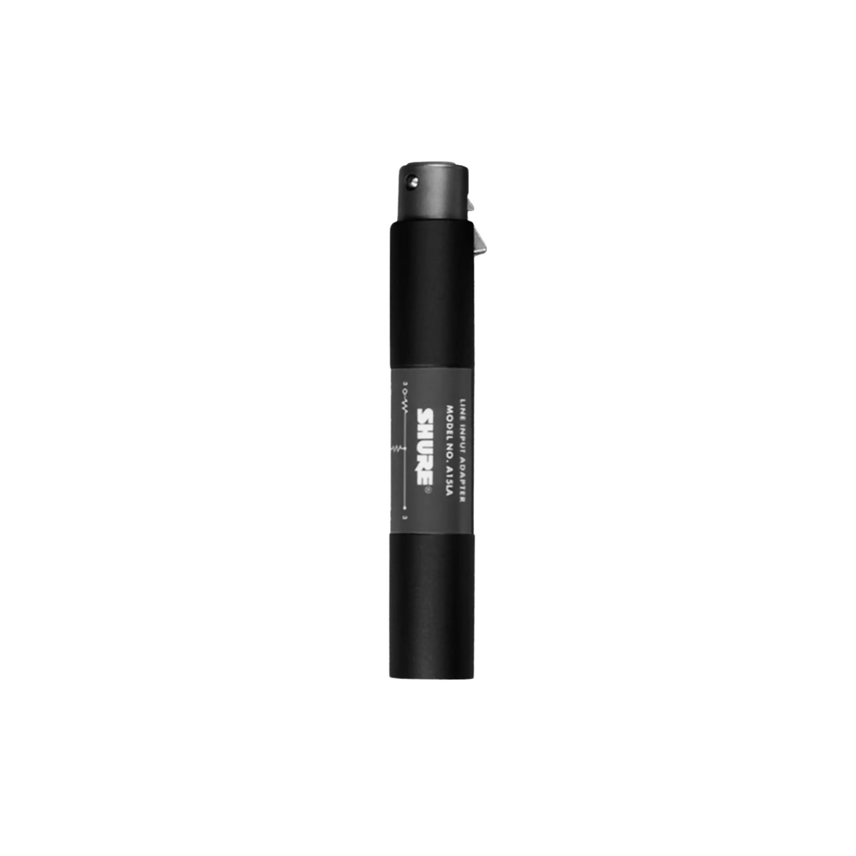 Shure A15LA line to mic adapter, -50dB attenuation