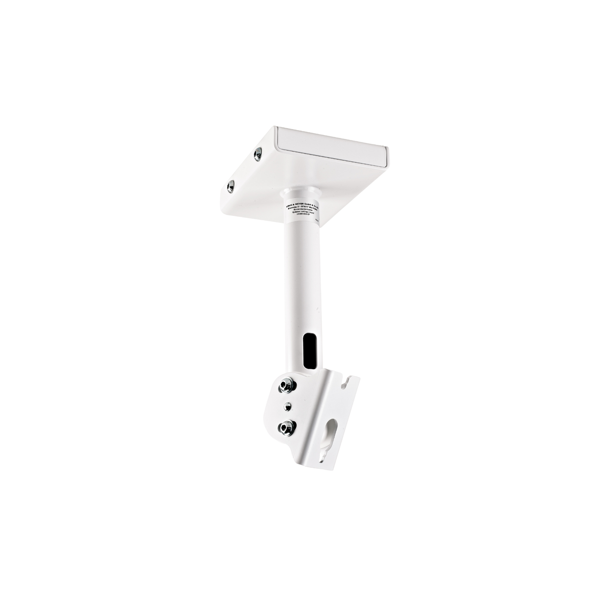 K&M 24496 speaker ceiling mount, white