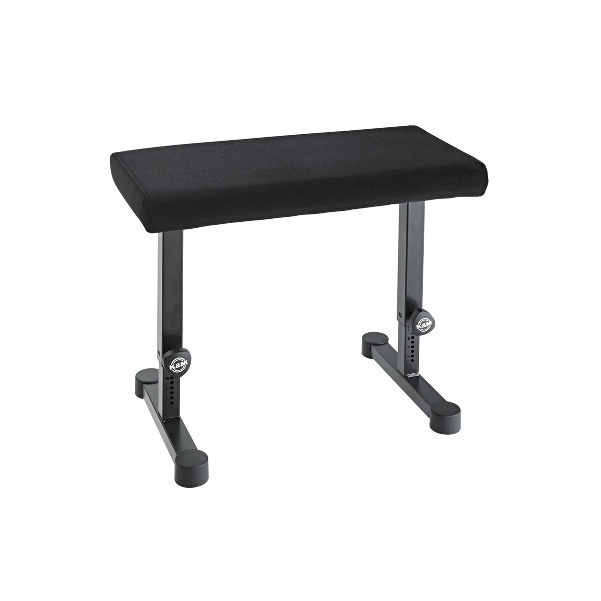 K&M 14086 keyboard bench, black fabric