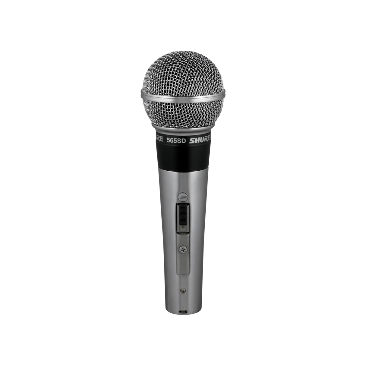 Shure 565SD-LC Cardioid Dynamic Microphone with selectable dual-impedance operation & switch