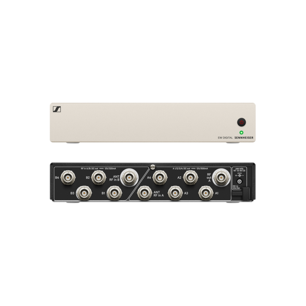 Sennheiser EW-D ASA (Q-R-S) Active antenna splitter (dual 1;4) with DC power distribution for EW-D