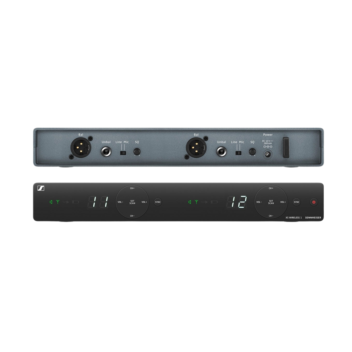 Sennheiser EM-XSW 1 DUAL-BC Table top two-channel receiver
