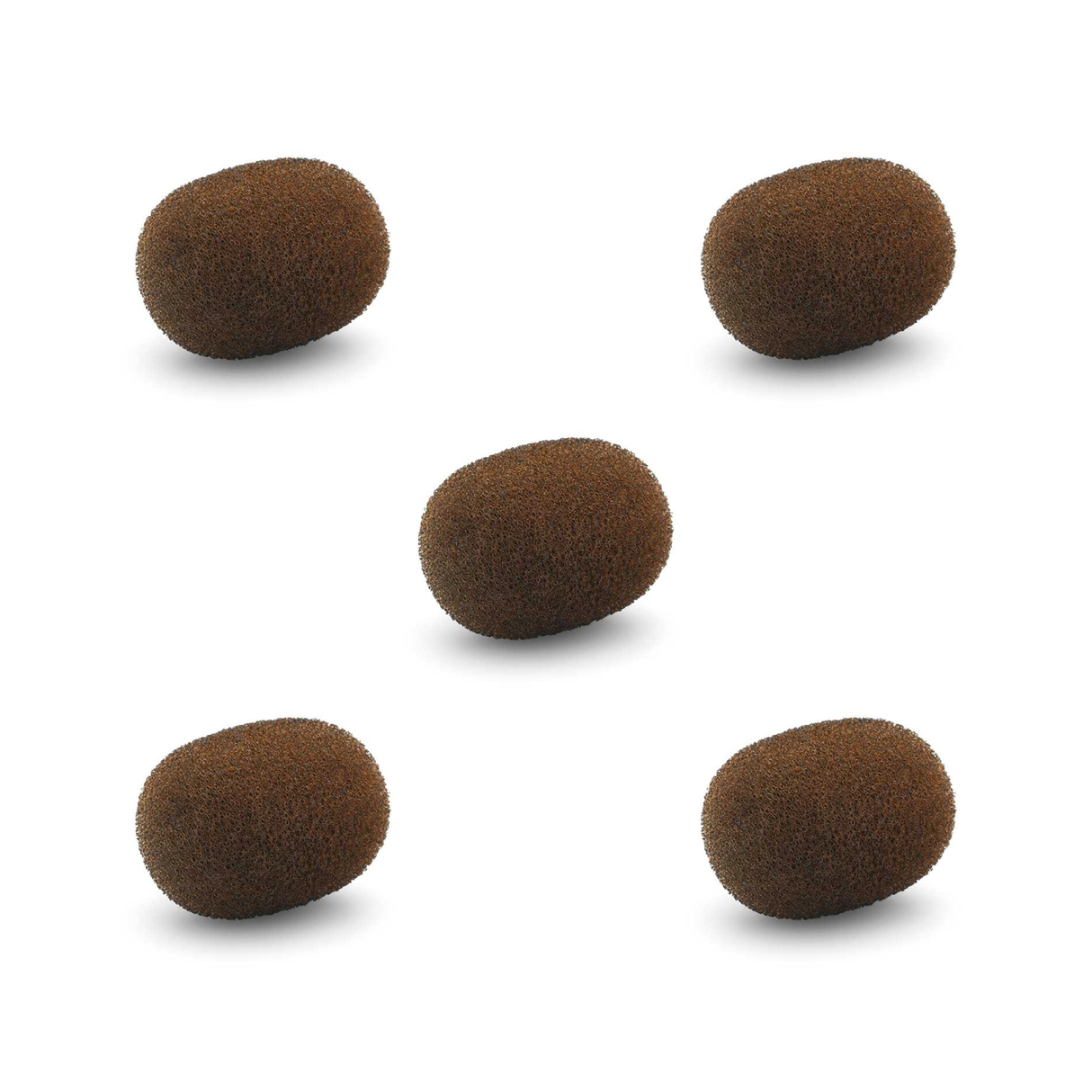 DPA miniature windscreens, brown (pack of 5)