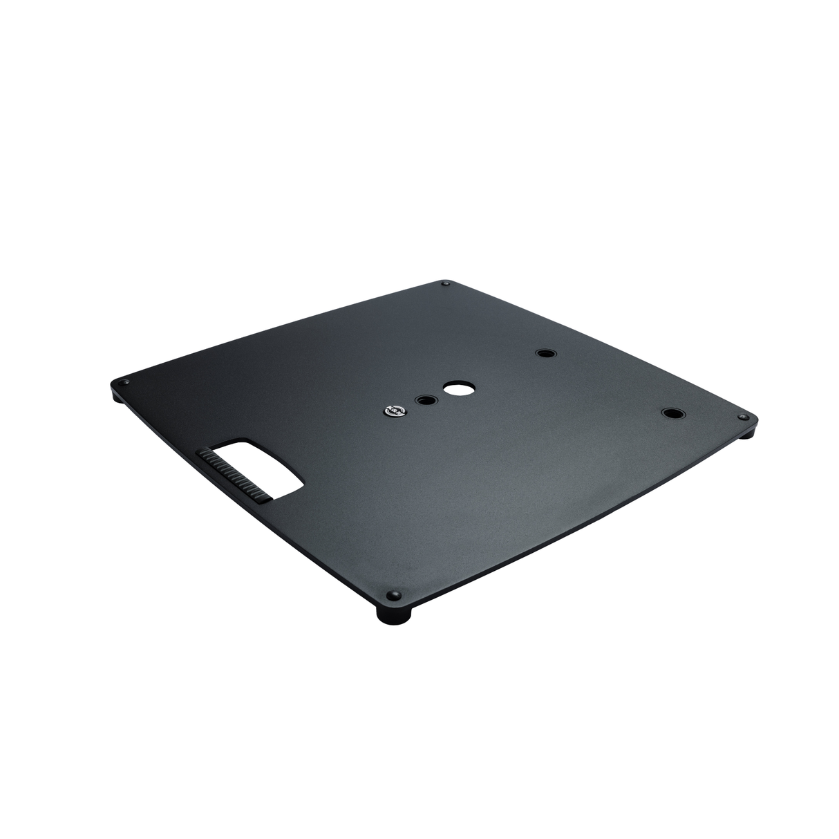 K&M 26716 Base plate L (3 x M20), black