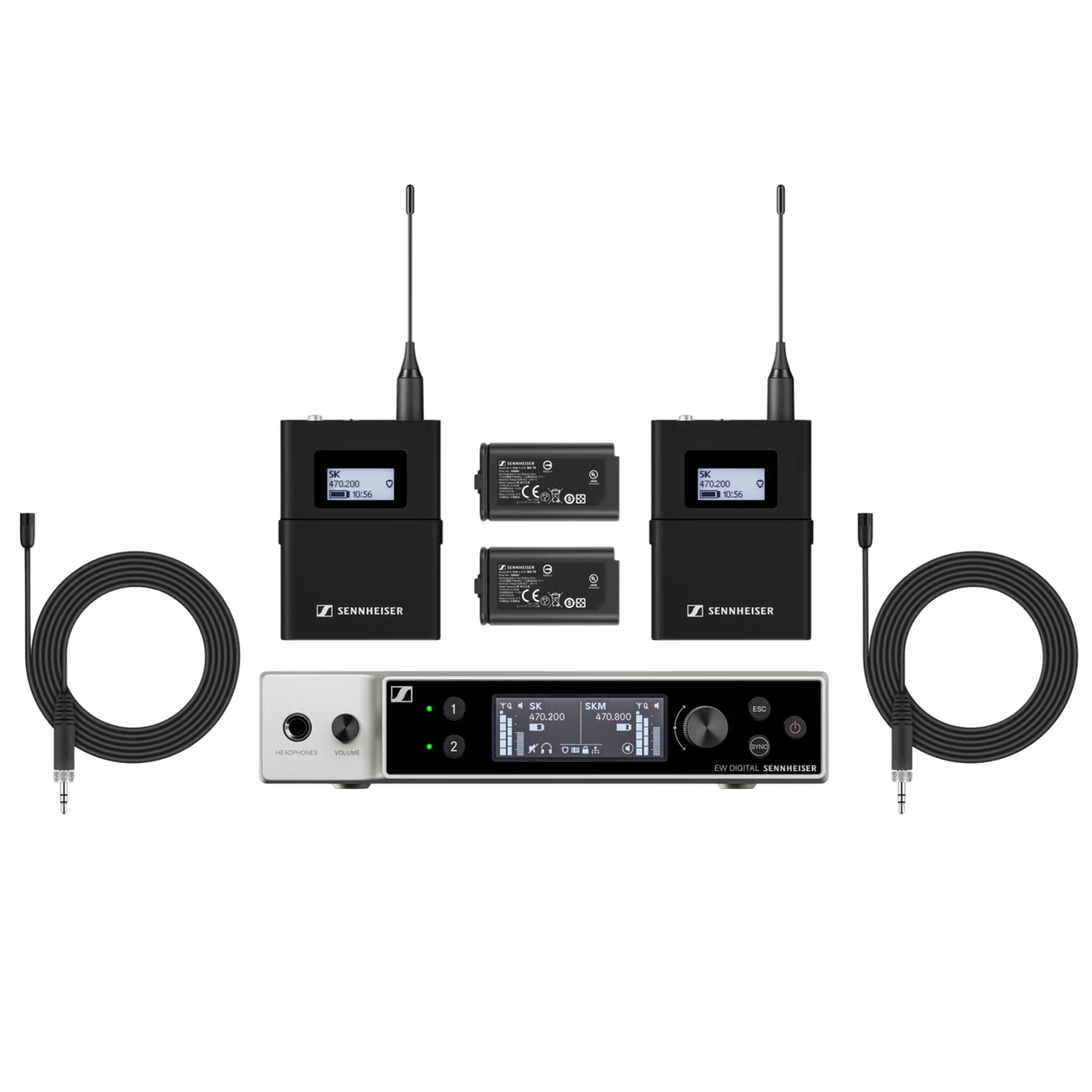 Sennheiser EW-DX MKE 2 SET (Y1-3) Digital wireless lavalier set