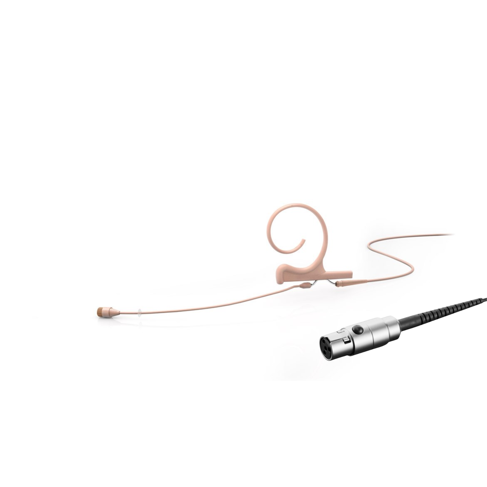 DPA 4266 CORE+ Omni Flex Earset Mic, 90 mm Boom, Beige, TA4F Mini-XLR