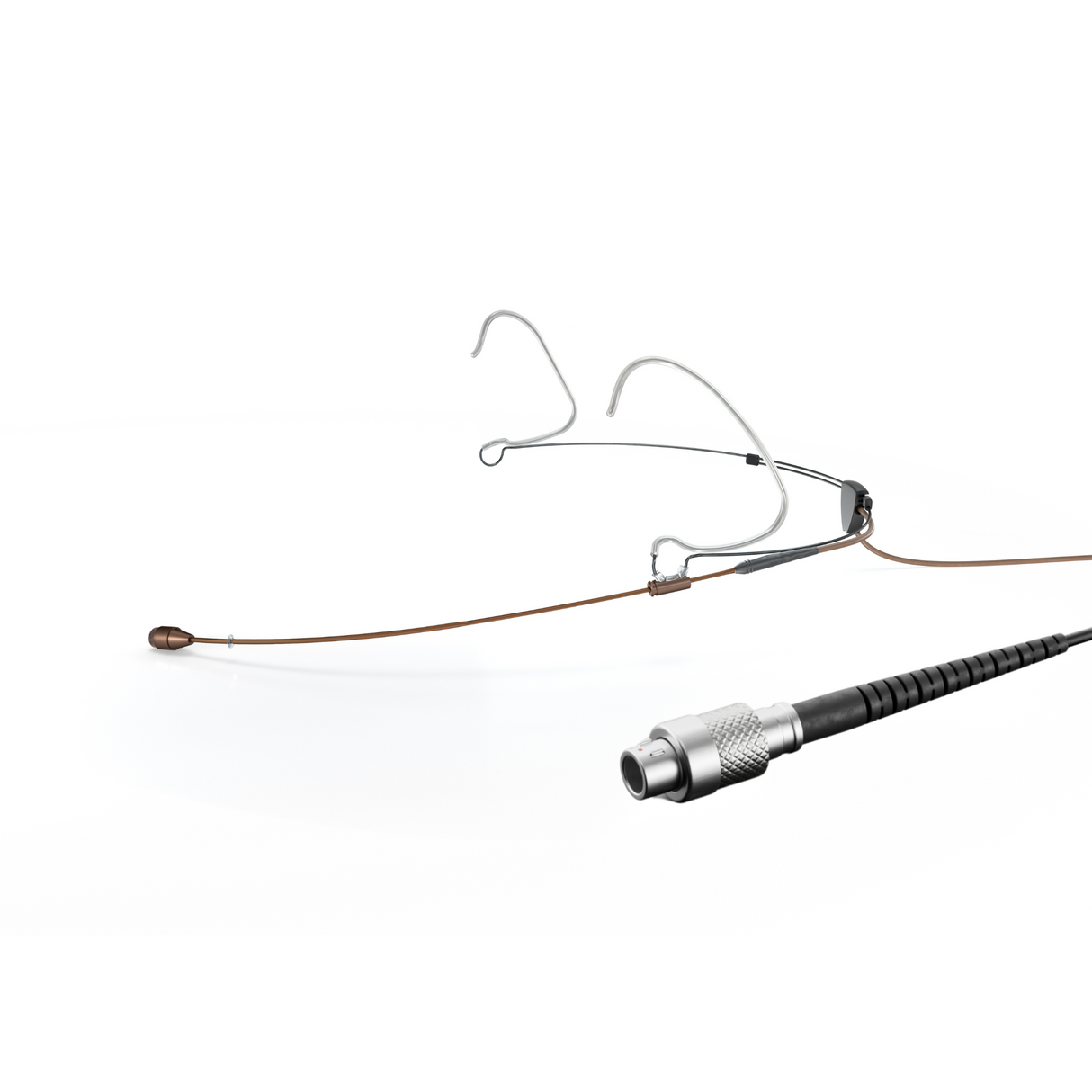 DPA 4466 CORE Omni Headset Mic, Brown, 3-pin LEMO