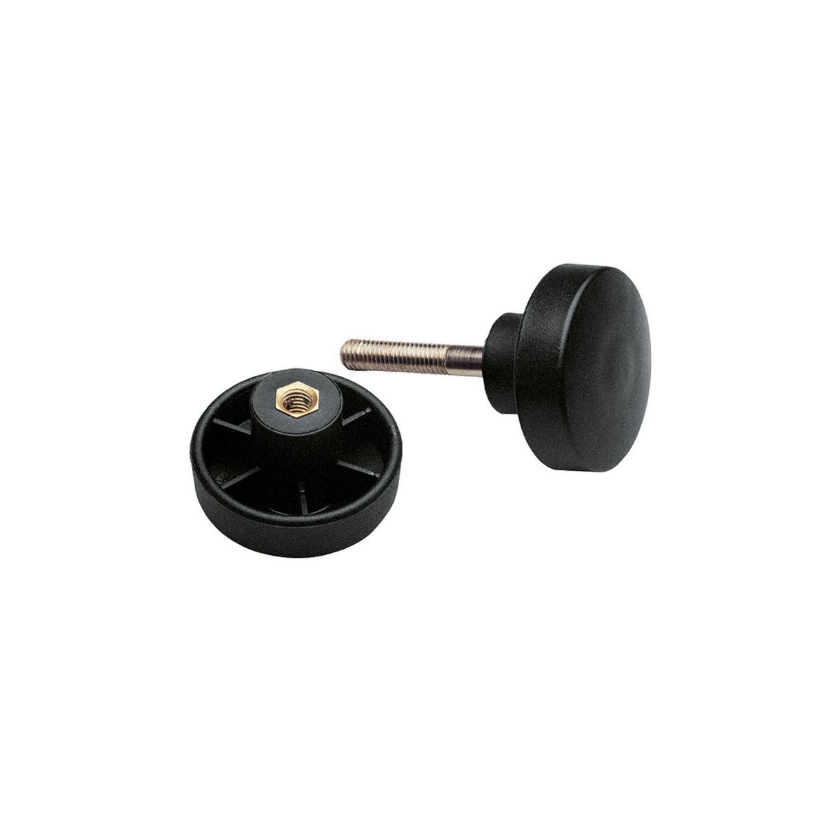 K&M 21394 screw set, black