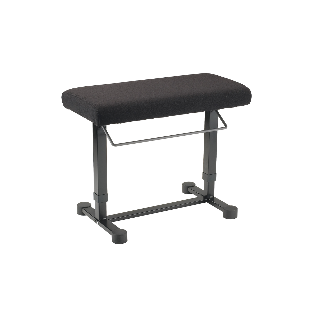 K&M 14081 piano bench "uplift", black fabric