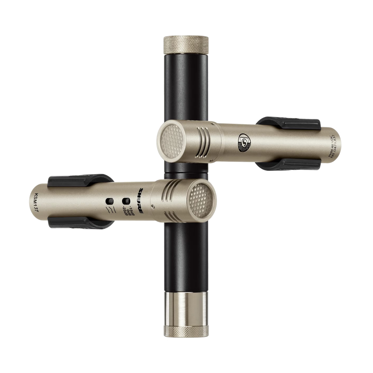 Shure Cardioid Condenser Microphone Stereo Pair (Champagne)