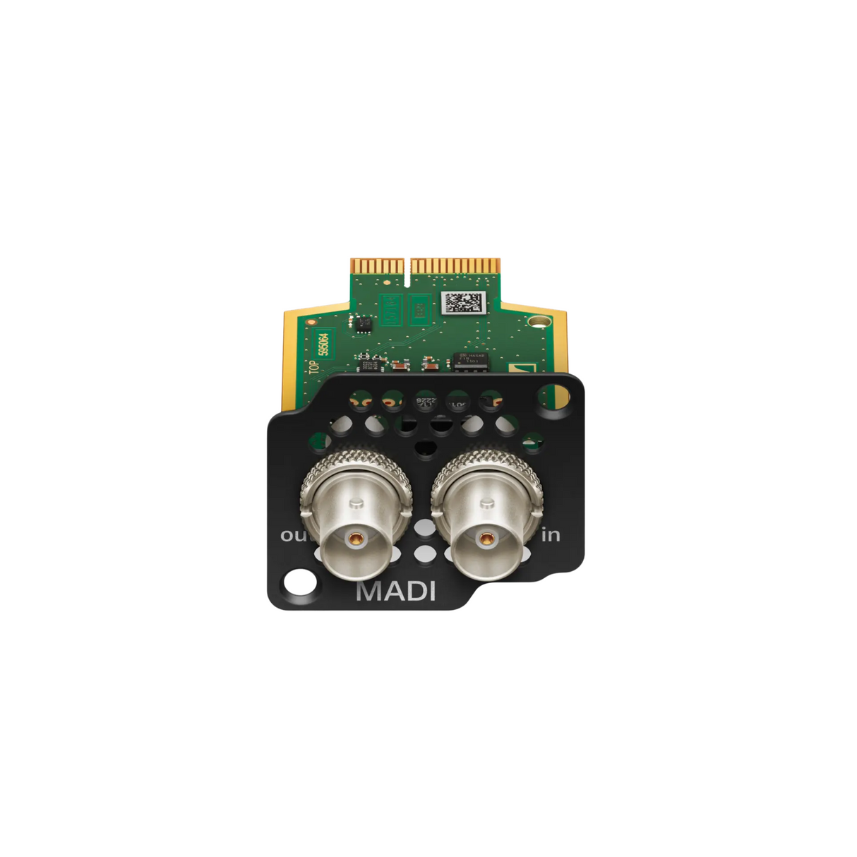 Sennheiser Optional MADI card for Spectera Base Station, featuring BNC connection