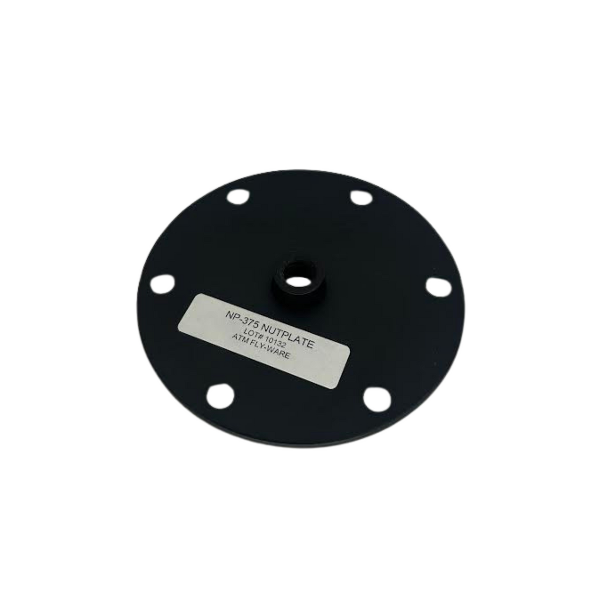 Adaptive Technologies nut plate; 3/8in-16, black