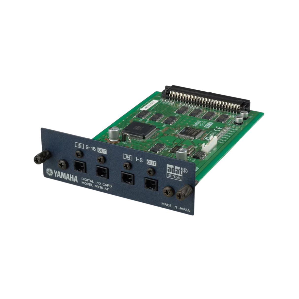 Yamaha interface card; 16-channel ADAT input/output card, 2 x light pipe connector