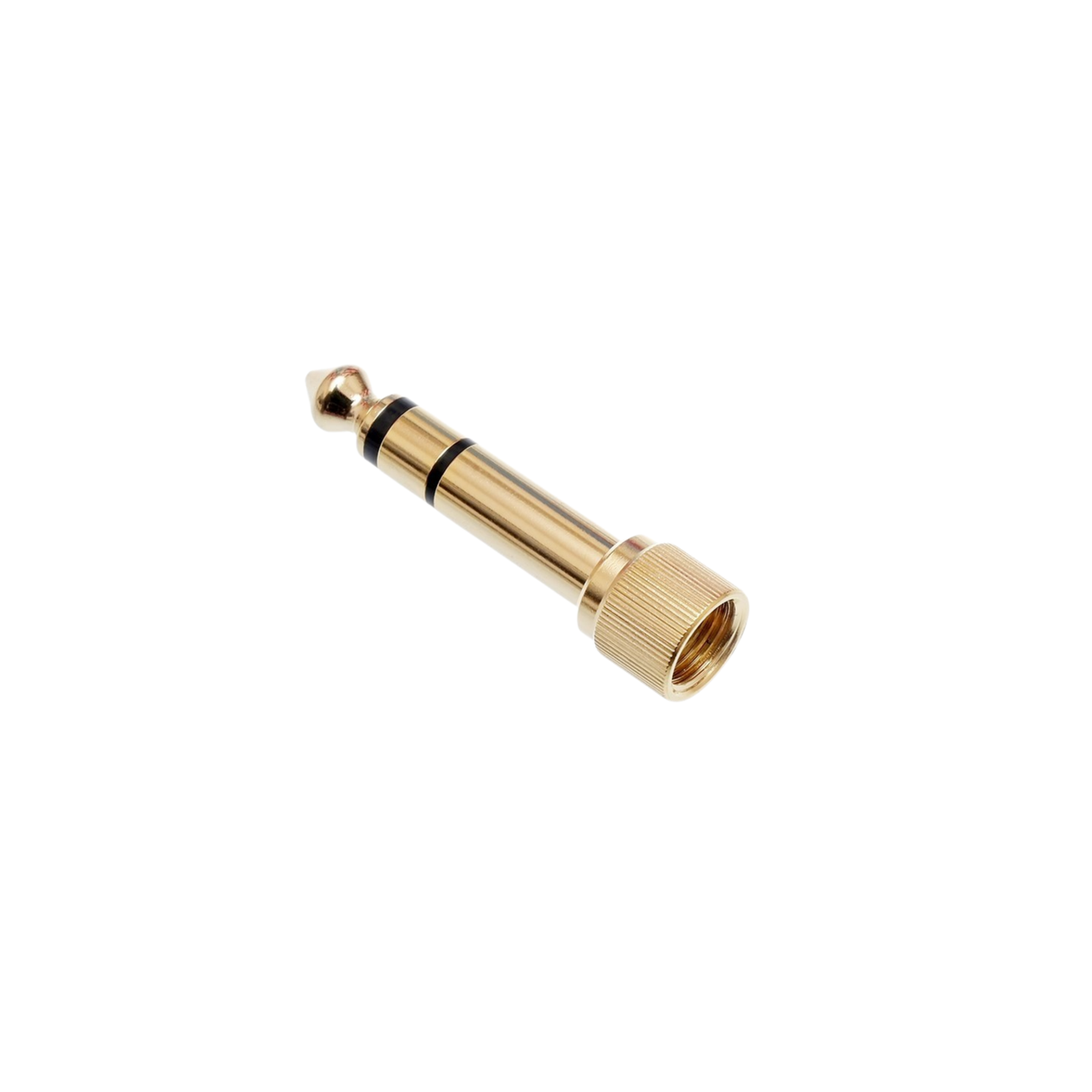Sennheiser Headphones - 1/4" Jack Adapter 6.3S - 3.5S Stereo Jack screw-on adapter, gold-plated