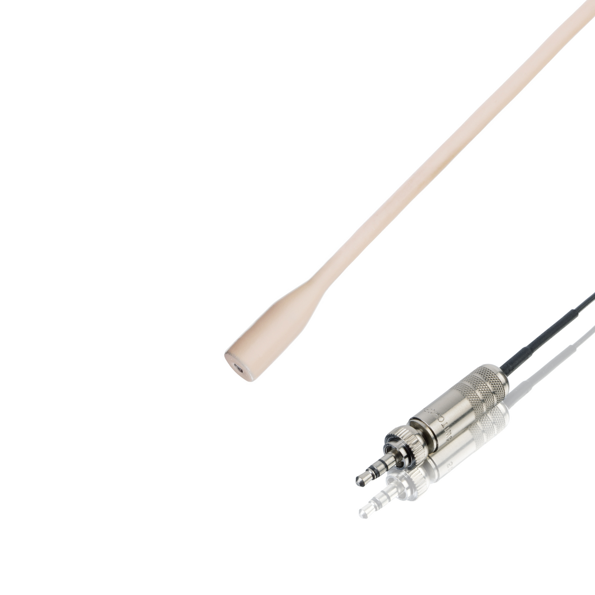Countryman B6 for Sennheiser Evolution 3.5mm locking mini jack, standard gain, fixed, light beige