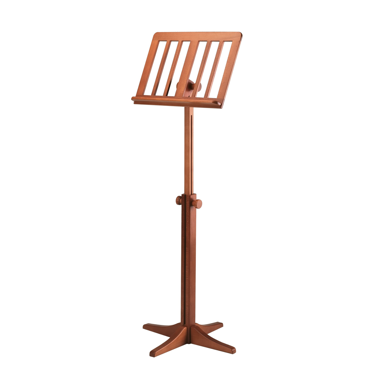K&M 116/1 wooden music stand, cherrywood