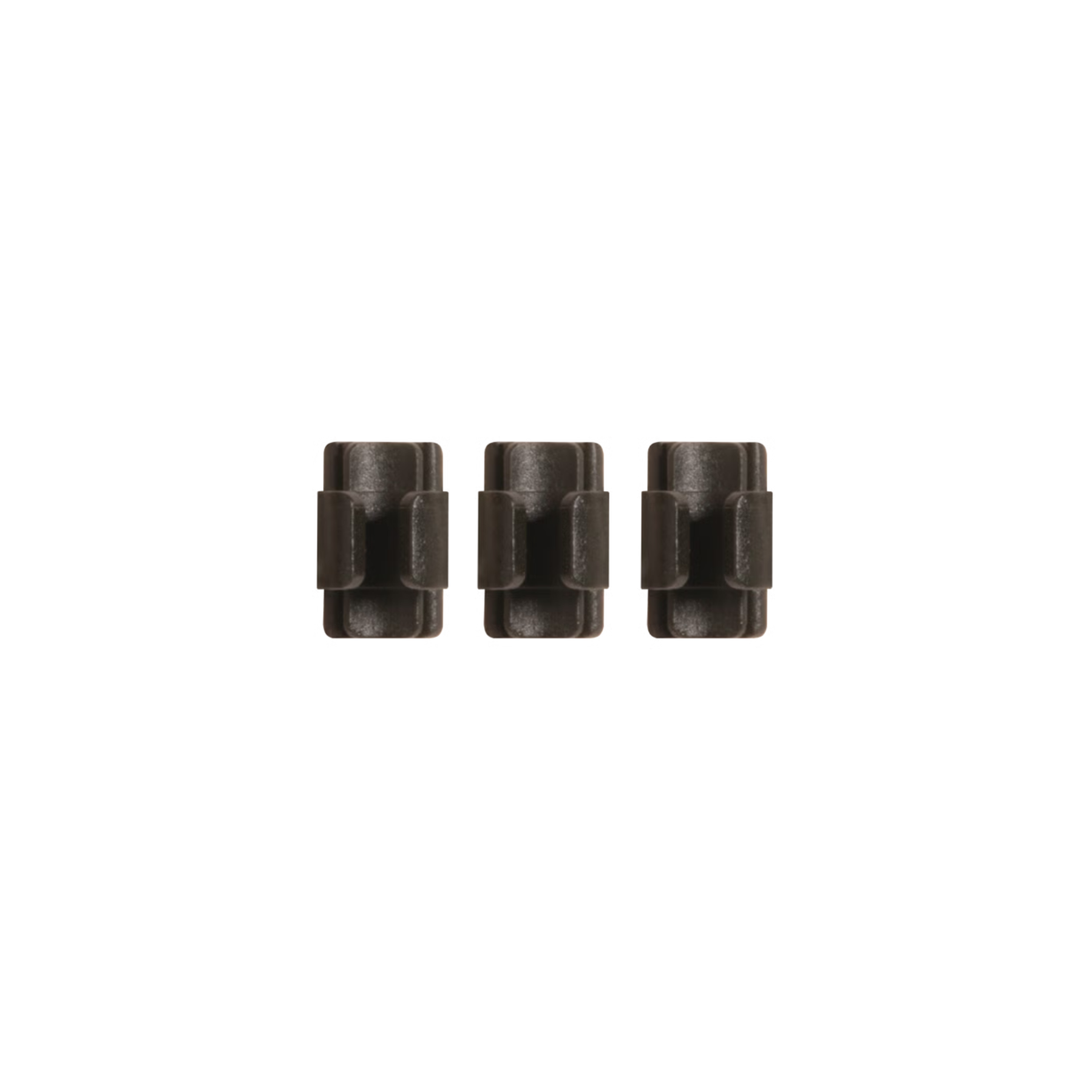 Shure TwinPlex Headset Cable Clip for TH53, 3 pieces (Black)