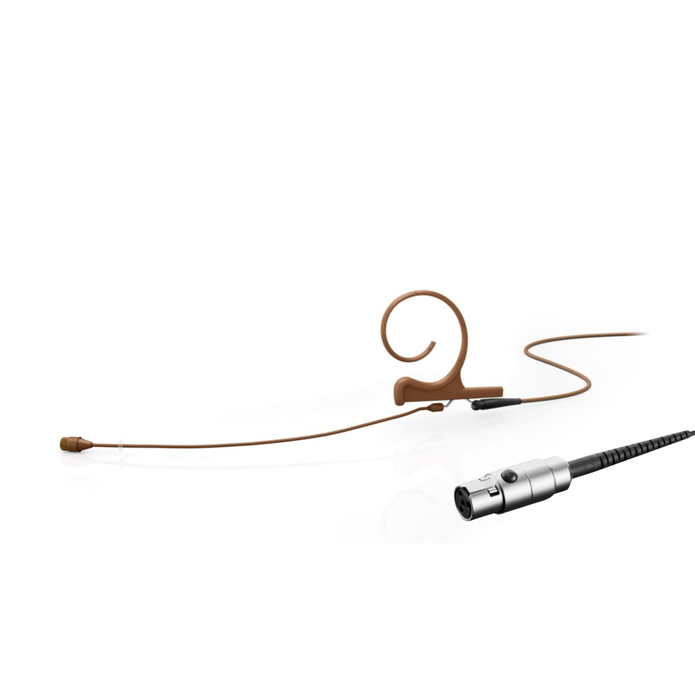 DPA 4266 CORE+ Omni Flex Earset Mic, 110 mm Boom, Brown, TA4F Mini-XLR