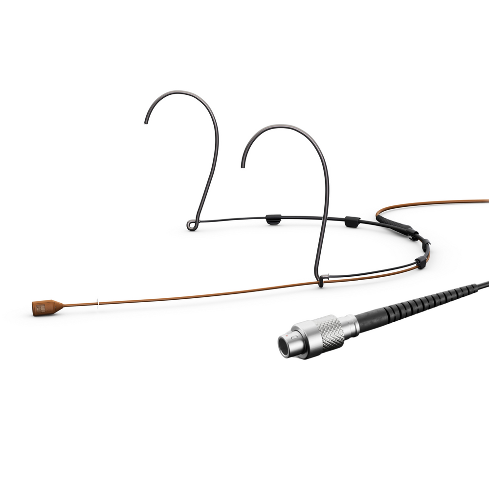 DPA 4088 CORE+ Directional Headset Mic, Brown, 3-pin LEMO