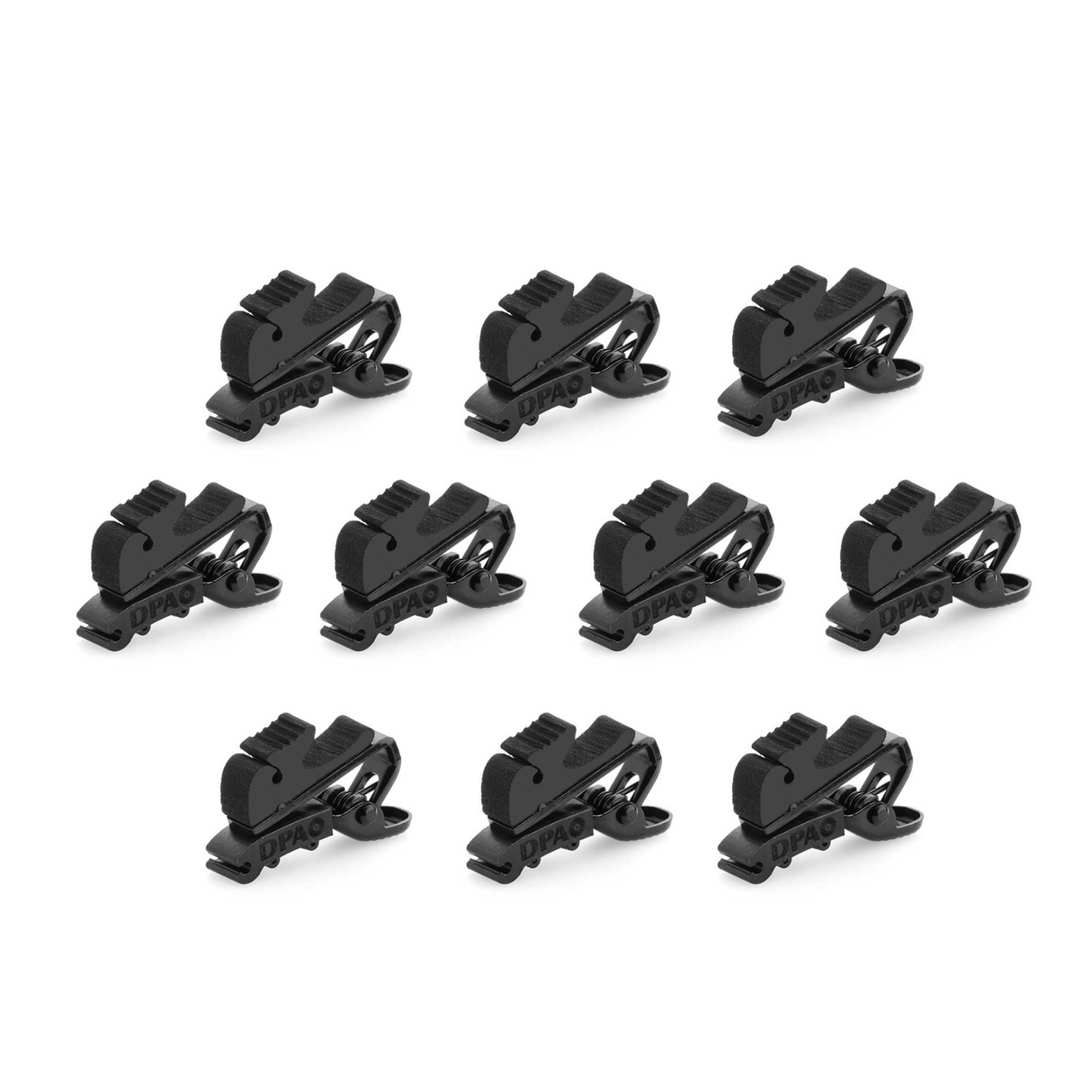 DPA d:screet miniature microphone clip, small, pack of 10, black