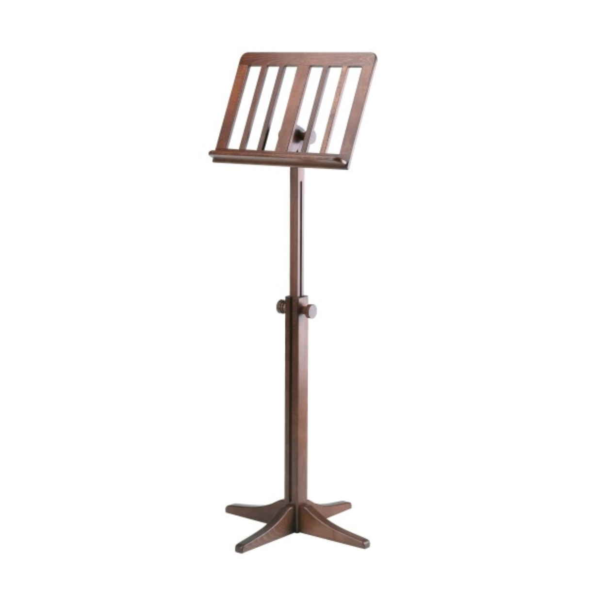 K&M 116/1 wooden music stand, walnut