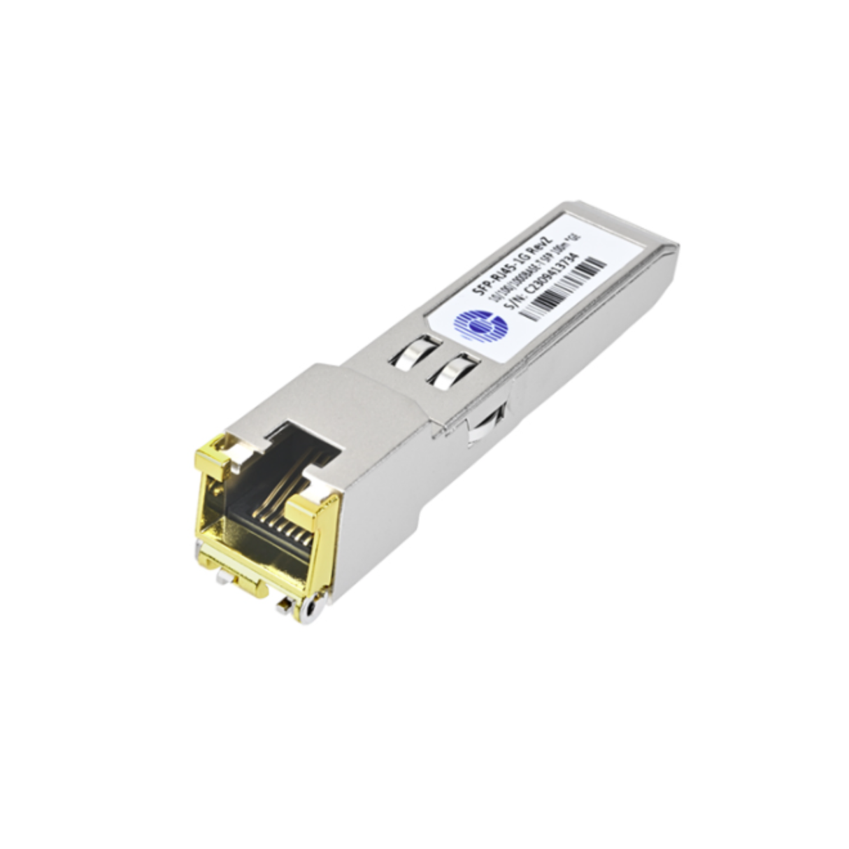 Copper Adapter: 1Gb, RJ45, SFP