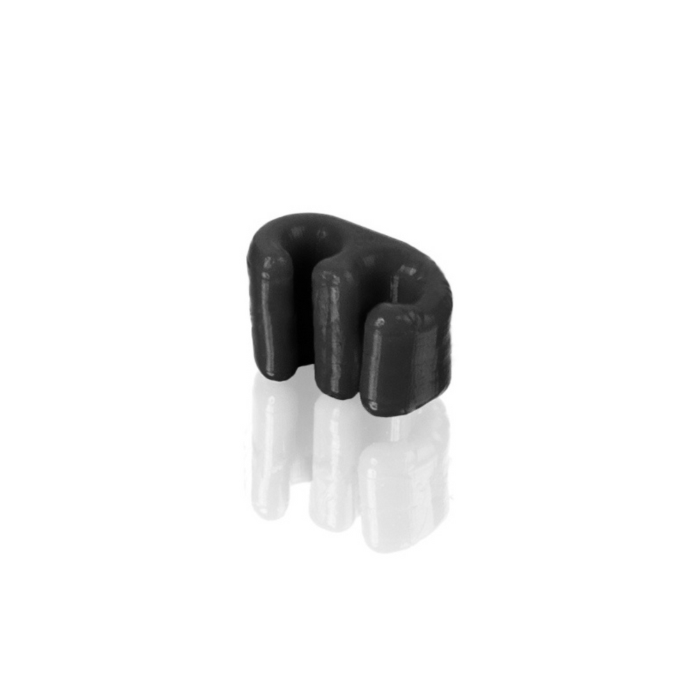 Countryman hook for earclip; for mics with 1mm cable, black
