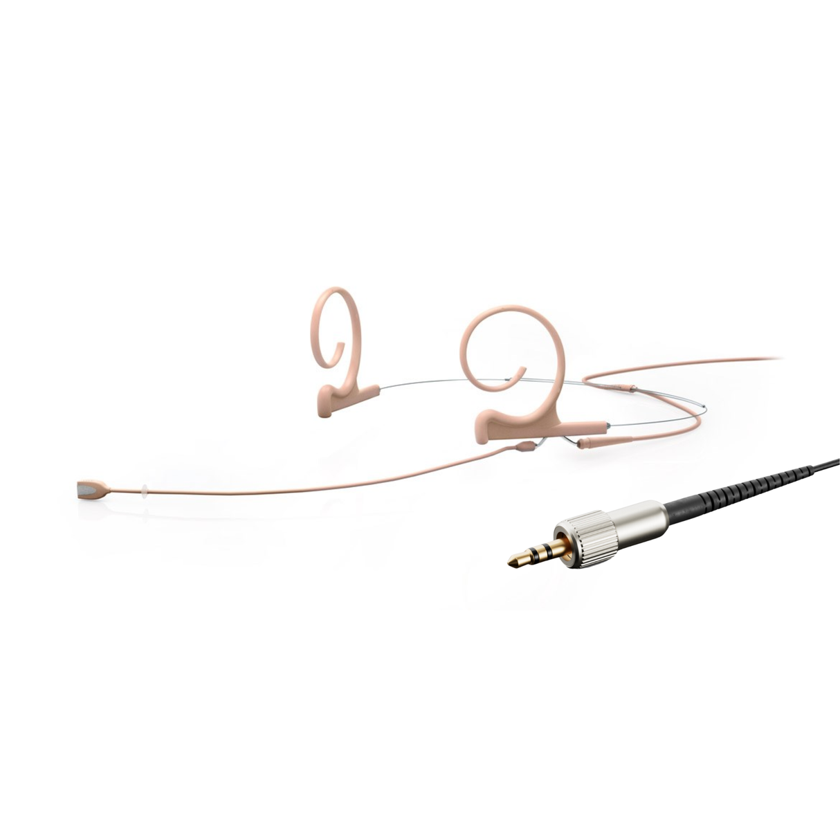DPA 4166 CORE+ Omni Flex Headset Mic, 110 mm Boom, Beige, Mini-Jack