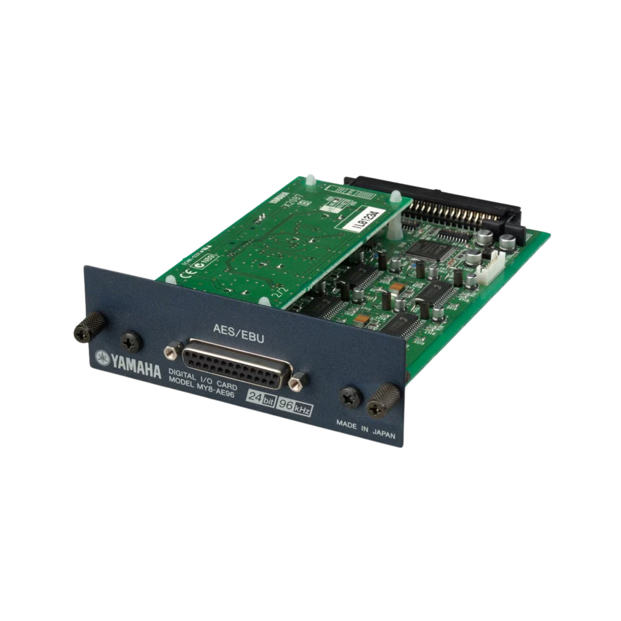 Yamaha interface card; 8-channel AES/EBU format 96kHz I/O interface on D-Sub connector