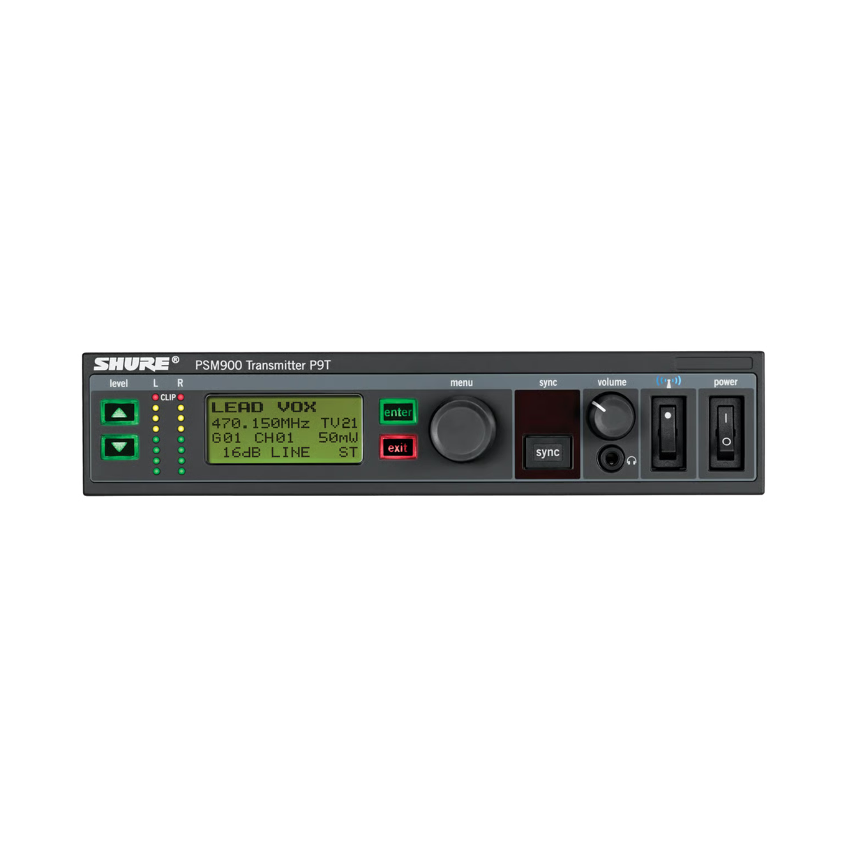 Shure P9TUK=-G6E Wireless Transmitter