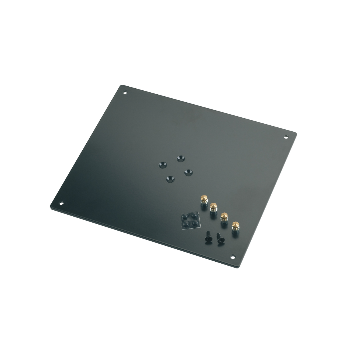 K&M 26792 bearing plate, 320 x 280mm, black