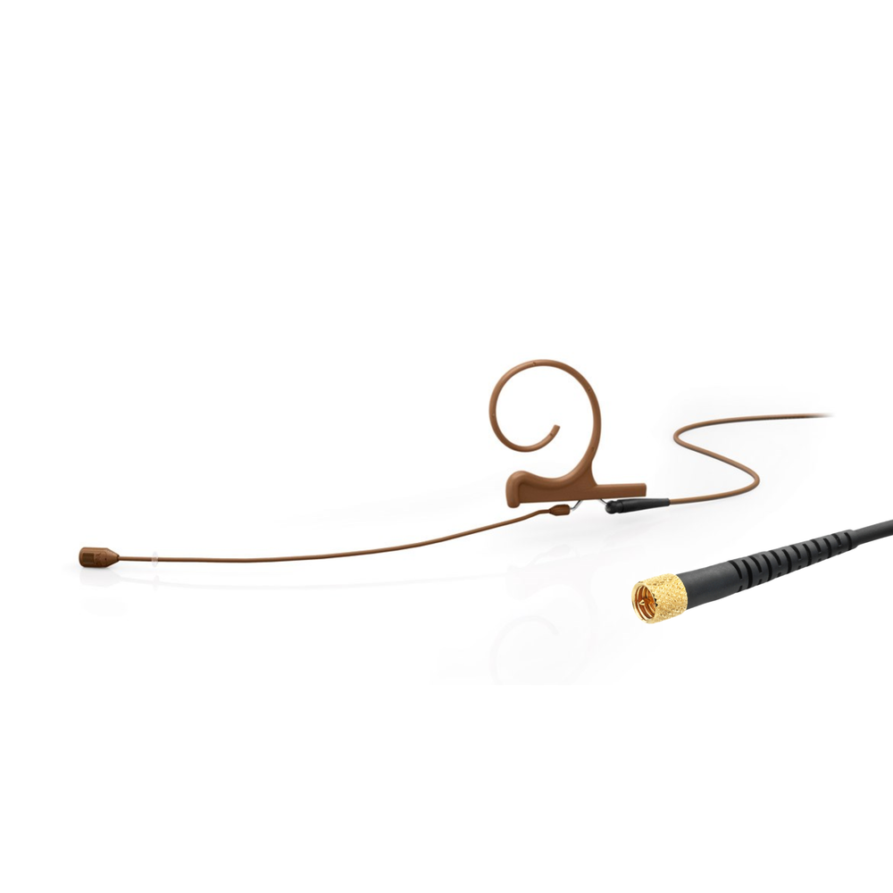 DPA 4288 CORE Directional Flex Earset Mic, 120 mm Boom, Brown, MicroDot