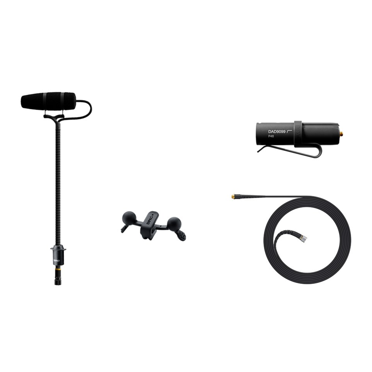 DPA 4099 CORE+ Mic, Extreme SPL with Clip for Brass