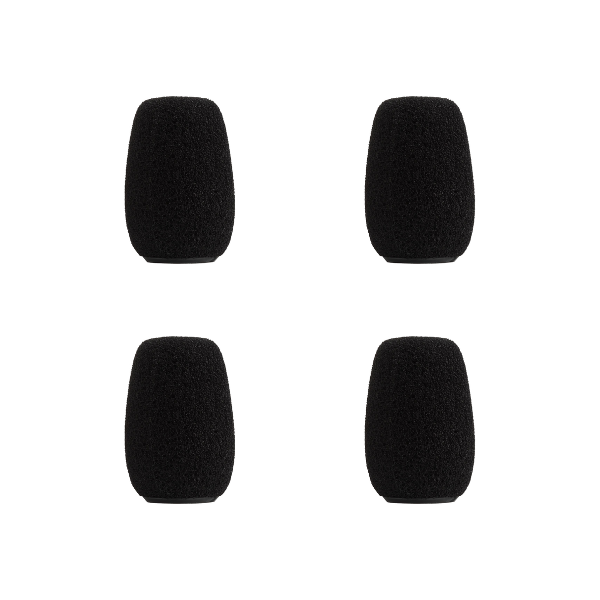 Shure ACVG4WS-B Snap-fit windscreens for Centraverse CVG Gooseneck Microphones, 4 pack