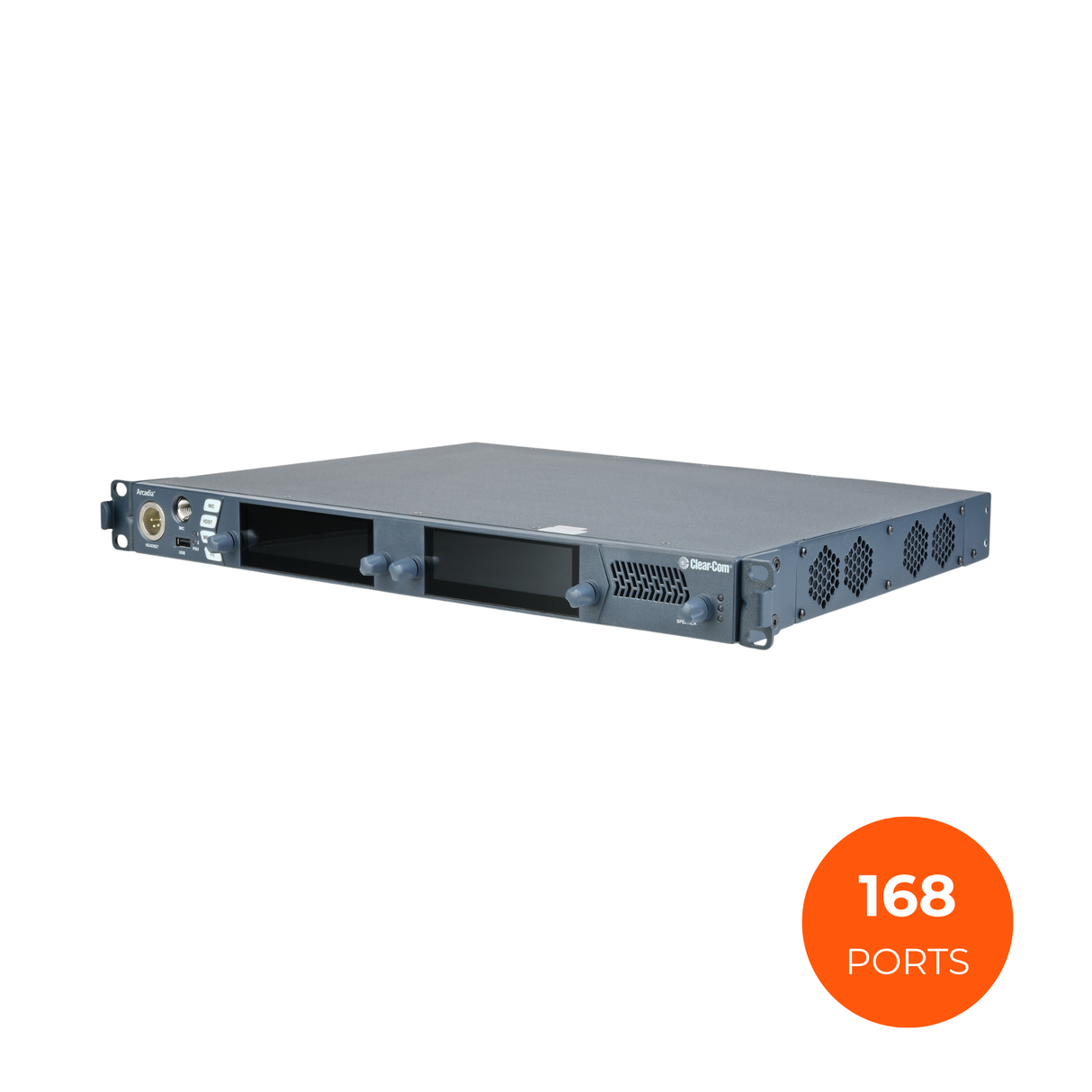 Arcadia Central Station: (168) Licensed Ports, 1RU, 4 pin XLR-M HS